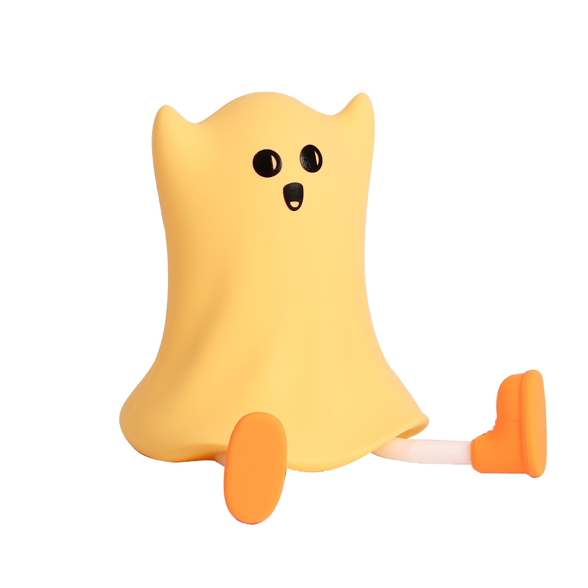 Ghost Touch Night Lamp — Soft Silicone Squishy Light